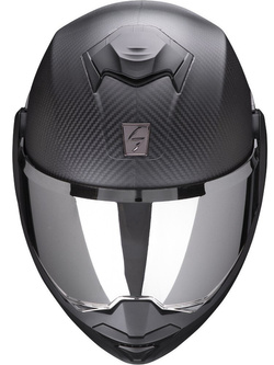 Kask szczękowy Scorpion Exo-Tech Evo Carbon Solid matowy czarny