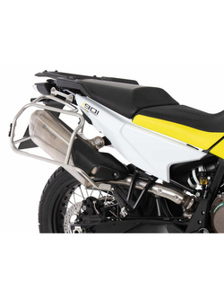 Zestaw: kufry boczne + stelaże Hepco&Becker Xplorer Cutout do Husqvarny Norden 901/Expedition (22-) czarne