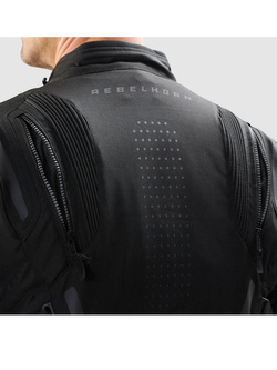 Kurtka motocyklowa tekstylna Rebelhorn Hiker IV czarna