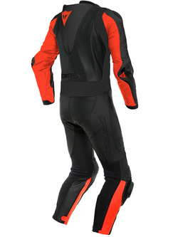 Kombinezon motocyklowy jednoczęściowy Dainese Laguna Seca 5 [wersja perforowana] czarno-czerwony