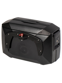 Kufer boczny plastikowy Hepco&Becker Xcore montowany na stelażu C-Bow czarny (pojemność: 18 l)