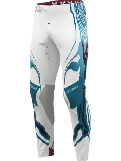 Spodnie cross Thor Sportmode Damascus biało-niebieskie