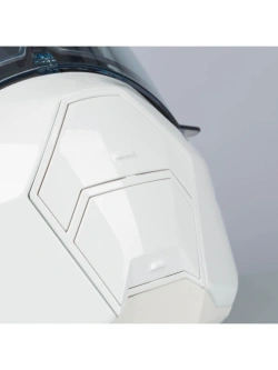 Kask adventure Klim X1 Alpha biało-srebrny