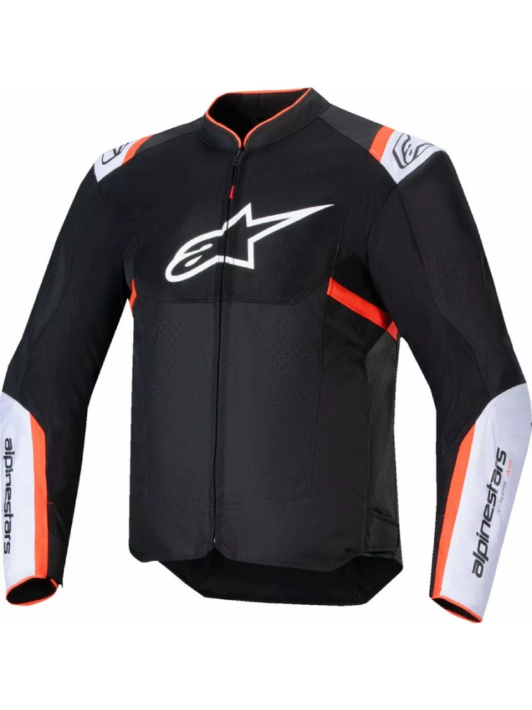 Kurtka motocyklowa tekstylna Alpinestars T-SPS Air V2 czarno-biało-czerwona