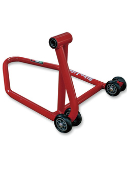 Podnośnik motocyklowy na tył Bike Lift RS-16 czerwony pod monowahacz [prawostronny; bez pinów] 
