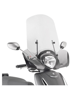 Szyba motocyklowa GIVI przezroczysta Yamaha D'elight 125 (21-) [mocowanie w zestawie]