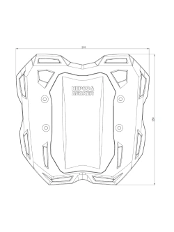 Stelaż Smartrack Hepco&Becker Honda CBR 500 R/E-Clutch (24-)