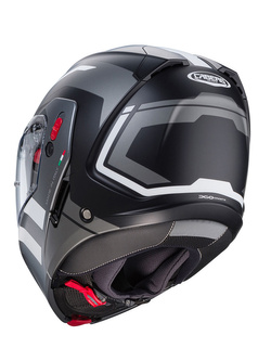 Kask szczękowy Caberg Horus X czarno-szaro-biały