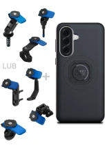 Zestaw na motocykl: etui MAG na telefon Samsung Galaxy A57 (magnetyczne) + mocowanie Quad Lock