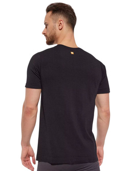 Koszulka termoaktywna z krótkim rękawem Brubeck Outdoor Wool Pro czarna