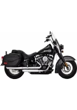 Tłumiki motocyklowe Vance & Hines 3" Twin Slash Harley Davidson FLDE 1750 (18-20)/ FLHC 1750 (18-22)/ FLHCS 1750 (18-24) chromowane