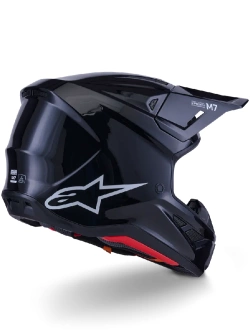 Kask enduro Alpinestars SM7 czarny połysk