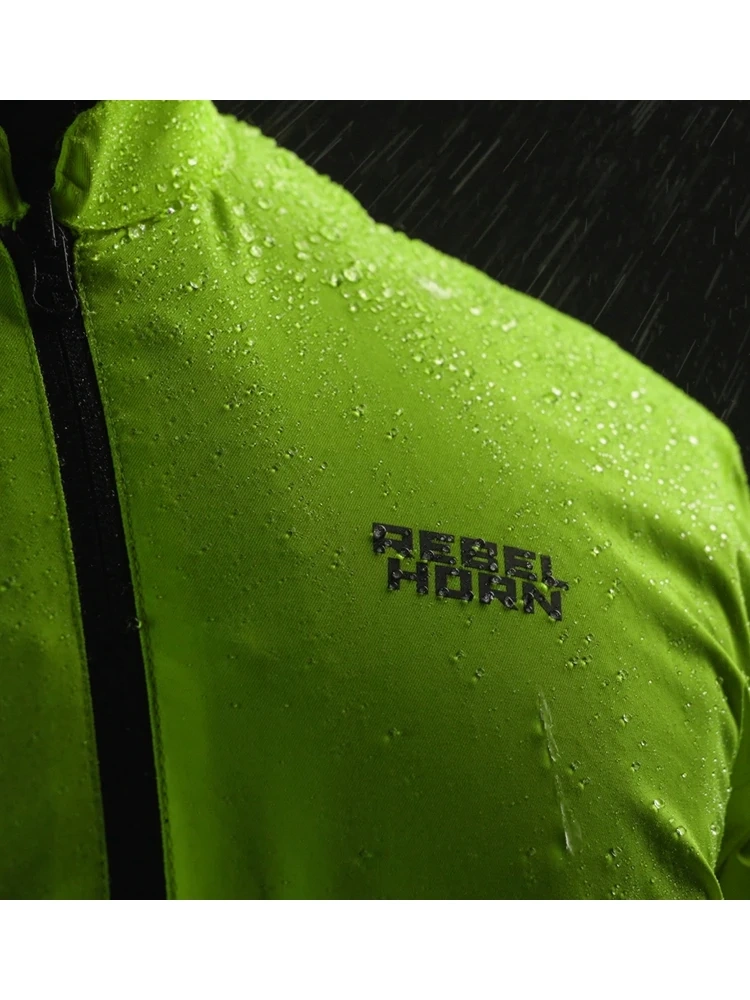 Kurtka motocyklowa damska tekstylna Rebelhorn Hardy 3.0 czarno-szaro-żółta