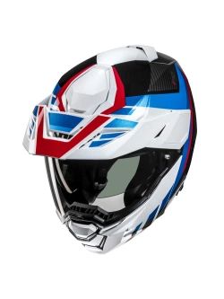 Kask szczękowy HJC I80 Imes biało-niebieski