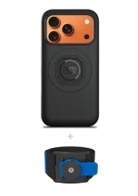 Zestaw do biegania: etui MAG na telefon iPhone 17 Pro (magnetyczne) + opaska sportowa Quad Lock