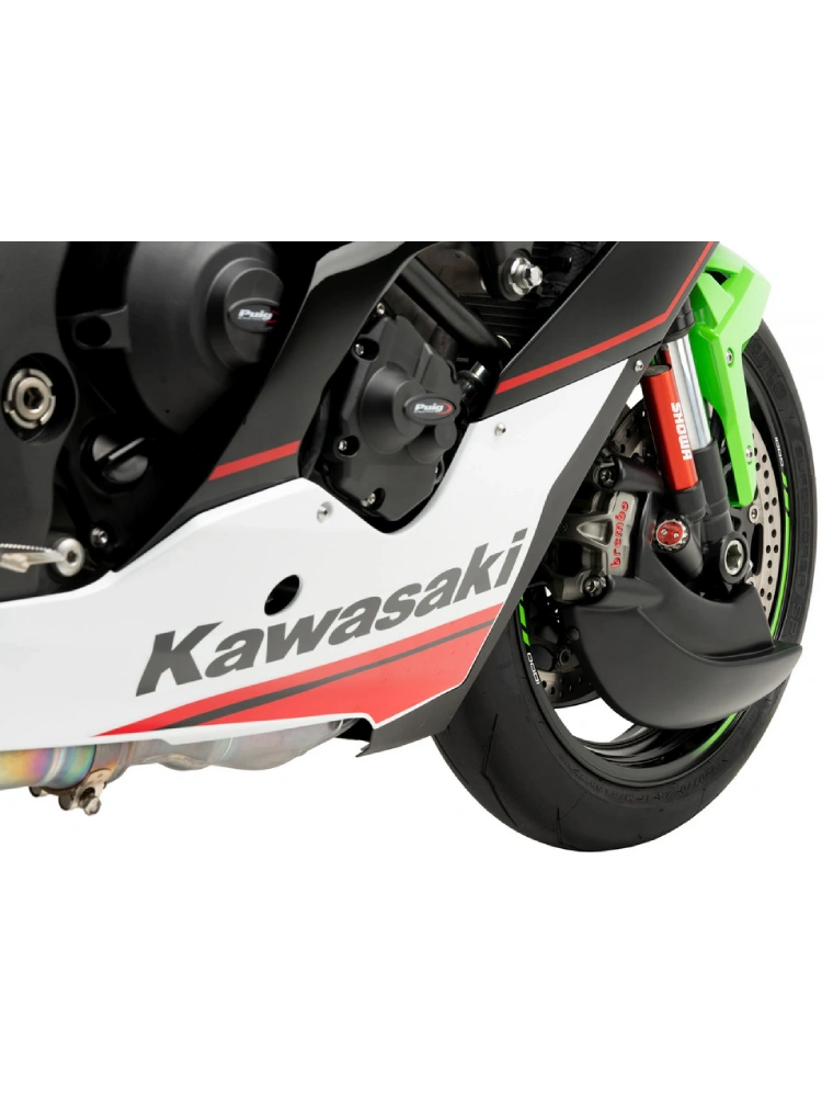 Owiewka hamulców Puig Kawasaki ZX-10R (16-)/ ZX-10RR (17-) czarna matowa