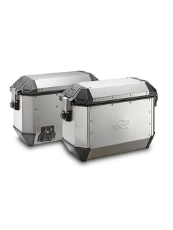 Komplet 2 kufrów bocznych aluminiowych Kappa K’MISSION Monokey (2 x 36L)