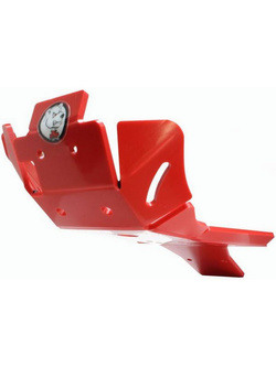 Płyta pod silnik AXP Racing Xtrem Gas Gas EC250/EC300/EC300RANGER (18-20) z osłoną kiwaka czerwona