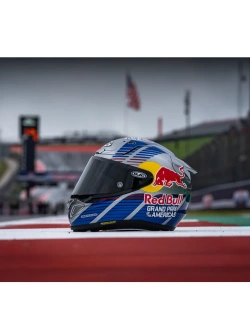 Kask integralny HJC RPHA 12 Red Bull Austin GP II srebrno-niebieski