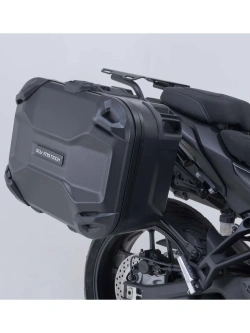 Zestaw: kufry boczne DUSC L + stelaże PRO SW-Motech Yamaha Tracer 7/ GT (RM55, RM56) (25-) [poj.: 2 x 41l]