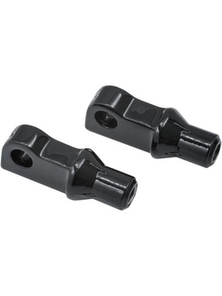 Podesty ISO®-Wing chrom + Adaptery 8887 Kuryakyn do Harley Davidson (wybrane modele XL 1200)