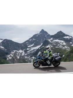 Kurtka motocyklowa tekstylna Klim Latitude szaro-fluo żółta