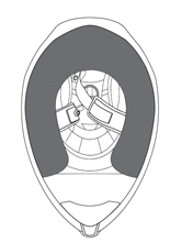 Poduszki policzkowe AGV do kasku Compact ST/Numo Evo ST