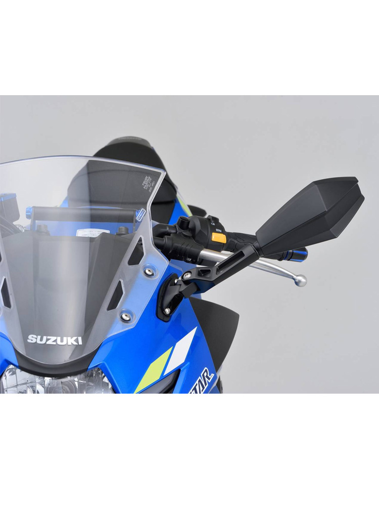 Lusterko D-MIRROR-11 Daytona na lewą stronę, montowane na owiewce czarne