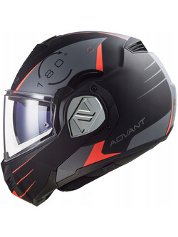 Kask szczękowy LS2 FF906 Advant Codex Titanium czarny matowy