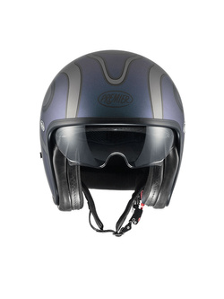 Kask otwarty Premier Vintage FR IRIDE BM niebiesko-szary matowy