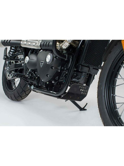 Osłona silnika SW-MOTECH Triumph Street Twin/Bonneville T 100/Street Scrambler/Bonneville T100/Street Cup (16-), Bonneville T120 Black (15-), Thruxton 1200 R (16-19), Thruxton TFC/Speed Twin (18-), Thruxton RS (19-25), Speed Twin 900 (23-) czarna