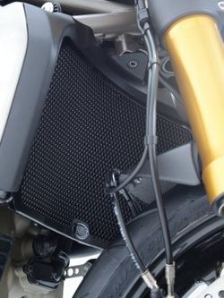 Osłona chłodnicy oleju R&G do Ducati Diavel 1260S (19-20), Hypermotard 950 (19-20), Monster 1200 (14-18), Monster 1200R (16-19), Monster 1200S (14-20), Monster 821 (14-18), Supersport (17-20)