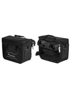 Zestaw dwóch sakw bocznych Touratech Travel Plug'n'Travel do kufrów Vario BMW R 1300 GS (23-) czarne [poj.: 2 x 40l]