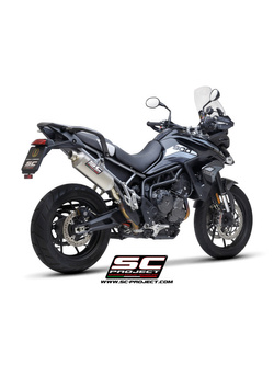 Tłumik SC-Project, Rally Raid, Titanium (Slip-On) - Triumph Tiger 900 [20-22]