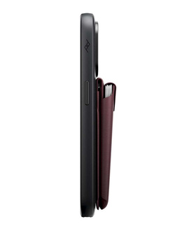 Magnetyczny portfel / podstawka do telefonu Peak Design Mobile bordowy