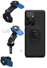 Zestaw na motocykl: etui na telefon Samsung Galaxy S21 Ultra + mocowanie Quad Lock