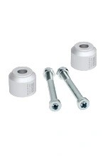 Podwyższenie kierownicy Hepco&Becker BMW G 310 R (16-) [25 mm w górę] srebrne