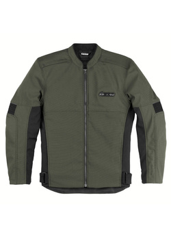 Kurtka motocyklowa tekstylna Icon Slabtown zielona