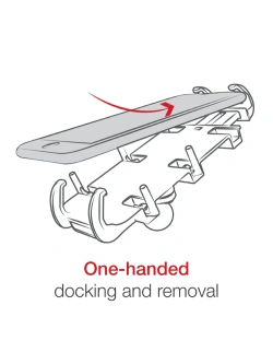 Uchwyt na telefon RAM Quick-Grip z mocowaniem Tough-Strap