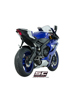 Tłumik SC-Project CR-T Carbon (Slip-on, Niska pozycja) - Yamaha YZF R6 [17-20]