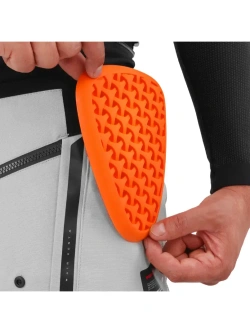 Spodnie motocyklowe tekstylne Shima Hero 3.0 szaro-niebieskie
