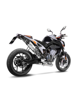Tłumik motocyklowy LeoVince LV One Evo [Slip-On, Stainless Steel] do KTM 890 Duke/ L/ R [(20-23), 790 Duke/ L A2  (18-20, 23-)