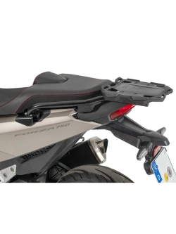 Zestaw: stelaż Smartrack z kufrem centralnym czarno-srebrnym Hepco&Becker Xcore Honda Forza 750 (21-)