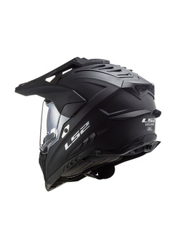 Kask integralny LS2 MX701 Explorer HPFC Solid czarny matowy