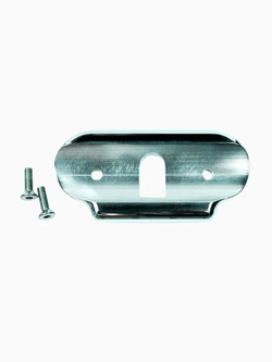 Zestaw montażowy Bolt-On do prędkościomierza Motogadget Motoscope Mini srebrny [średnica kierownicy: 25,4 mm]