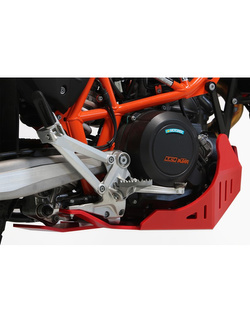 Płyta pod silnik AXP Racing GasGas ES700/SM700 (22-25) czerwona