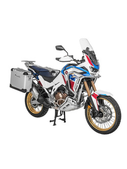 Zestaw: kufry boczne z anodowanego aluminium "And-S" Zega Pro + stelaże czarne Touratech Honda CRF1100L Africa Twin (22-)/ Adventure Sports (31+38L)