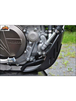 Płyta pod silnik AXP Racing do Yamaha YZ250F (15-18), YZ450F (15-17) czarno-niebieska