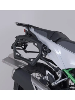 Zestaw: kufry boczne DUSC M + stelaże PRO SW-Motech Kawasaki KLE 500/ SE (26-) [poj.: 2 x 33 l]