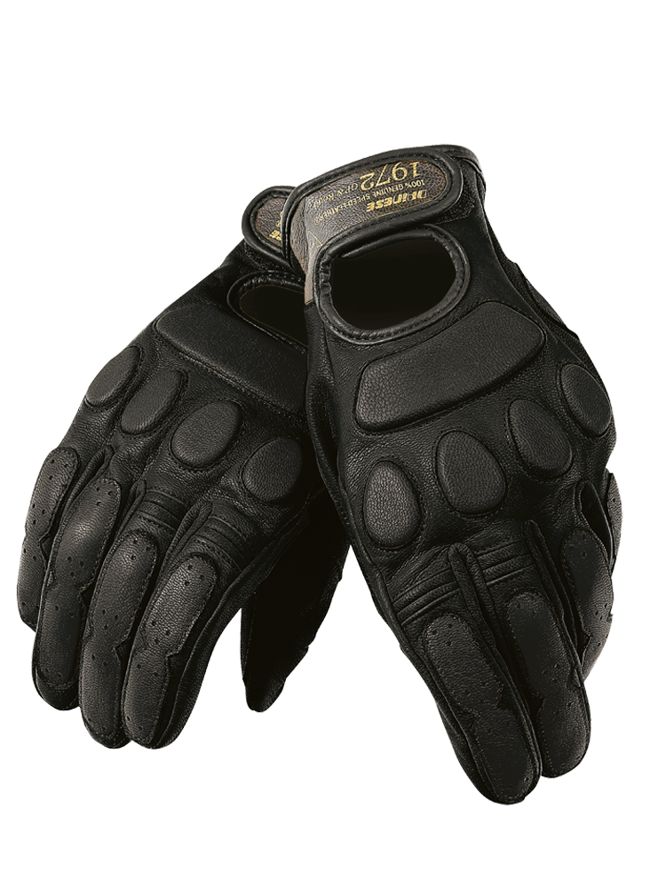 Rękawice motocyklowe skórzane Dainese Blackjack czarne